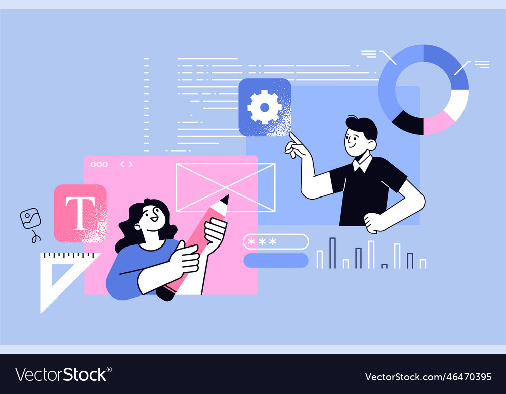 Creative concept Royalty Free Vector Image - VectorStock