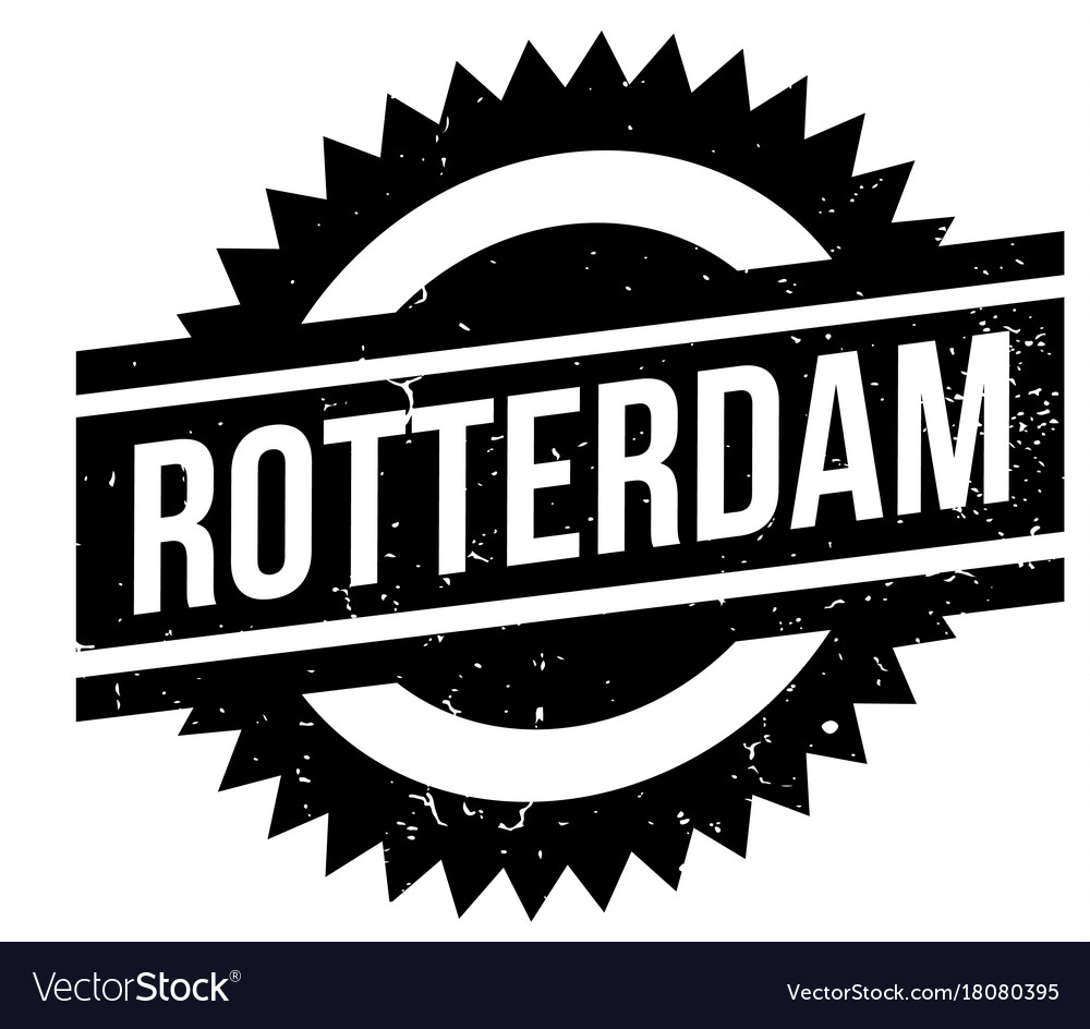 Rotterdam Rubber Stamp Royalty Free Vector Image