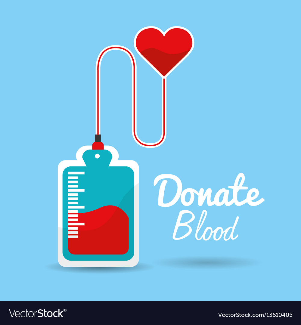 Blood donation days icon Royalty Free Vector Image