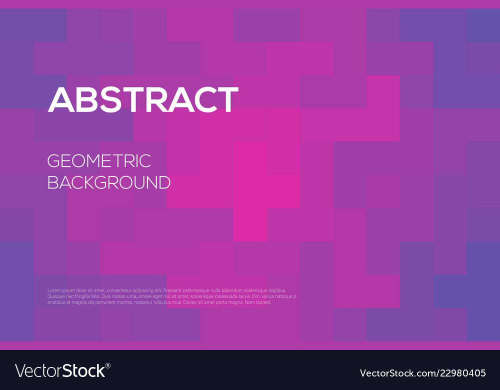 Modern futuristic abstract landing page design