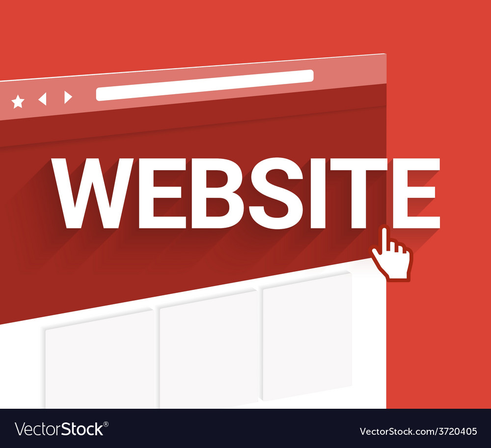 Website Royalty Free Vector Image - VectorStock