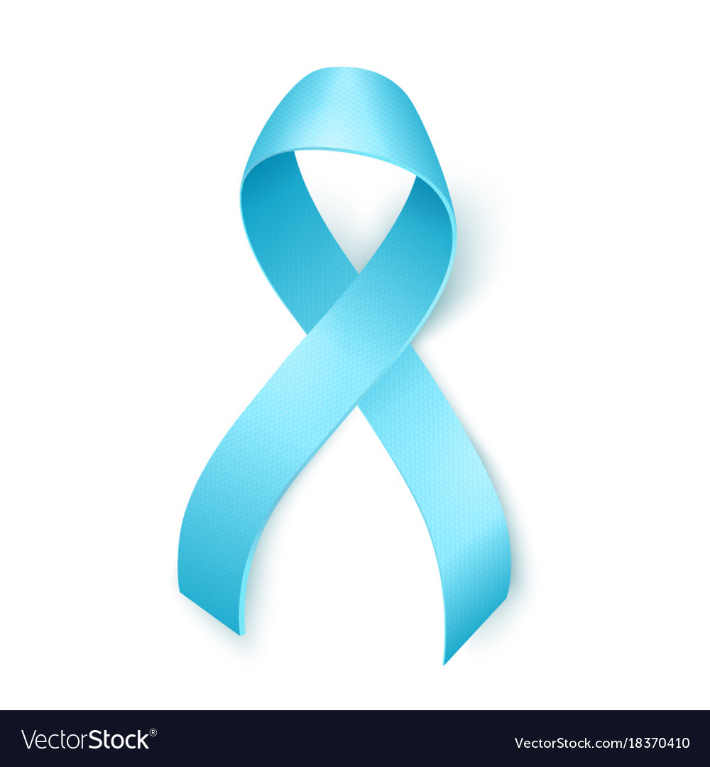 World prostate cancer day symbol Royalty Free Vector Image