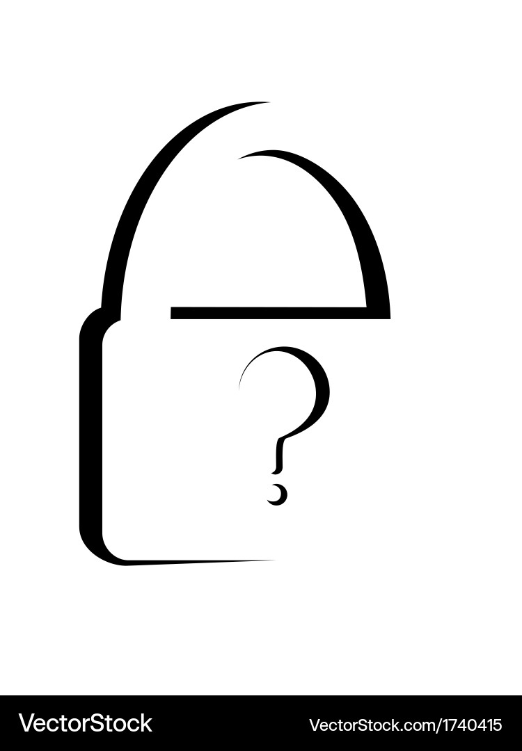 Lock Royalty Free Vector Image - VectorStock