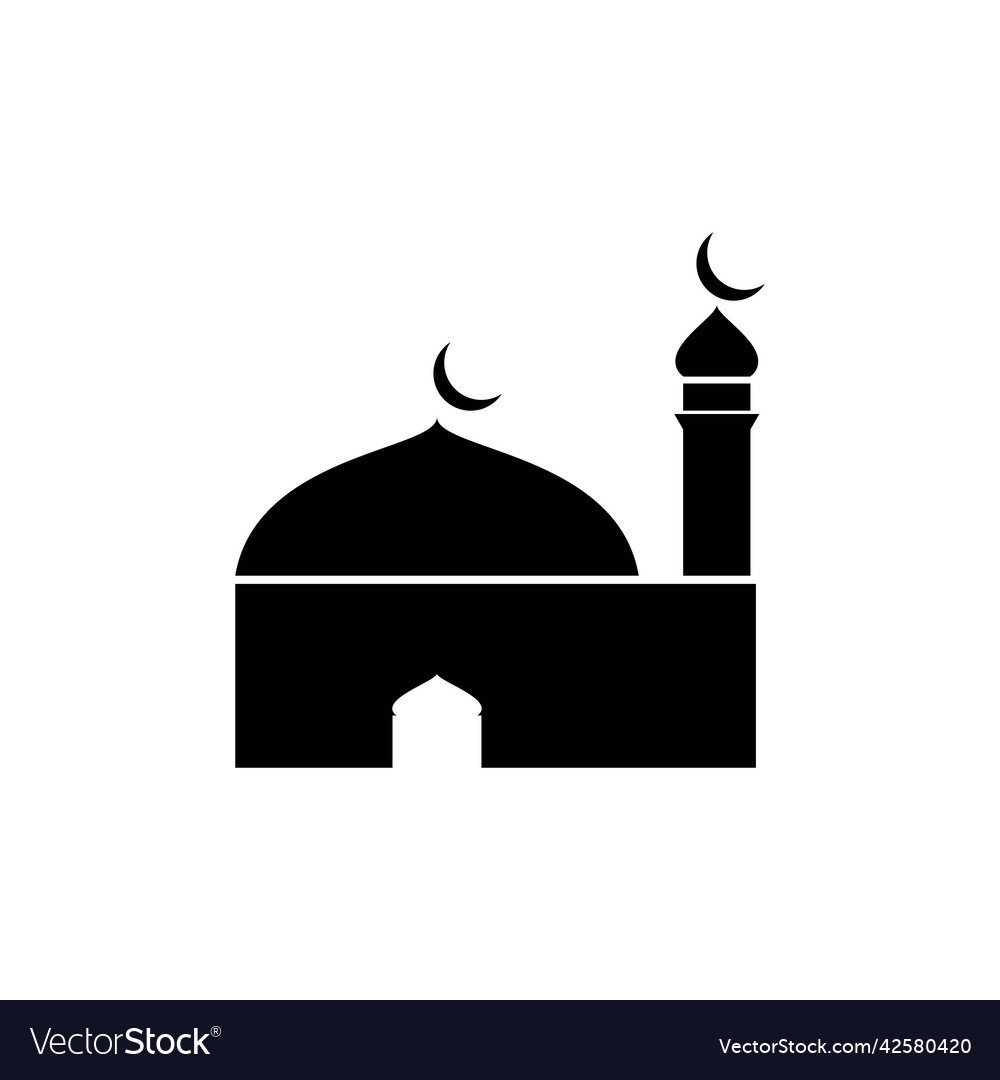 Mosque logo Royalty Free Vector Image - VectorStock