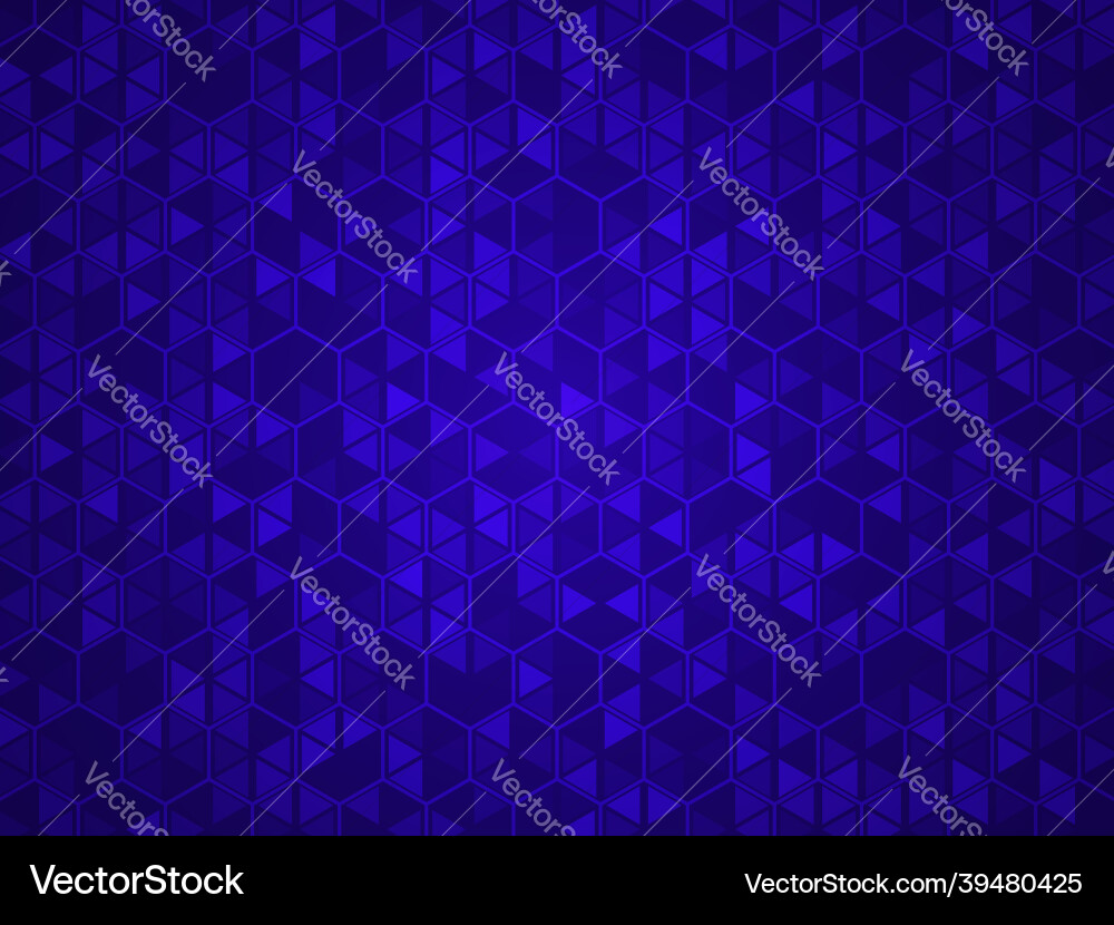 Abstract hexagon pattern technology background Vector Image