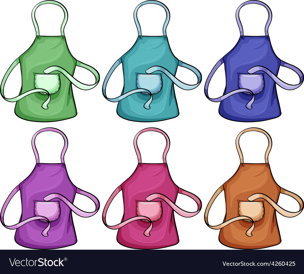 colorful aprons