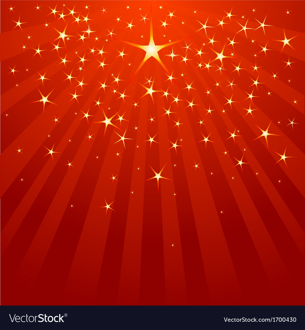 Christmas shooting star Royalty Free Vector Image