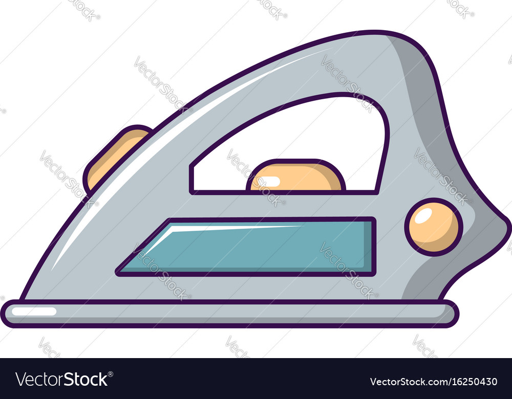 Iron icon cartoon style Royalty Free Vector Image Iron icon cartoon style Royalty Free Vector Image