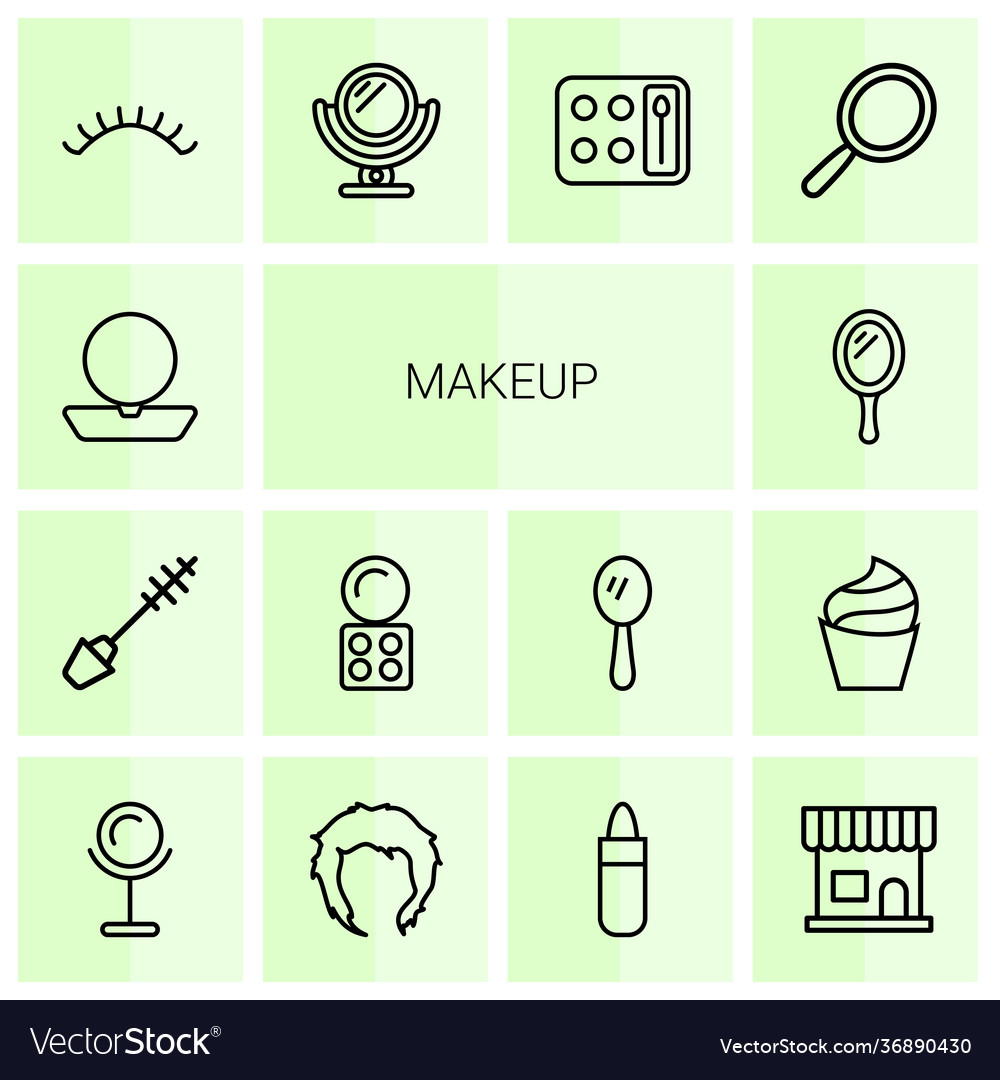 Makeup icons