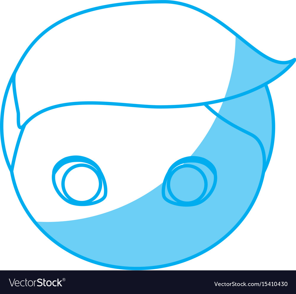 Man face icon Royalty Free Vector Image - VectorStock