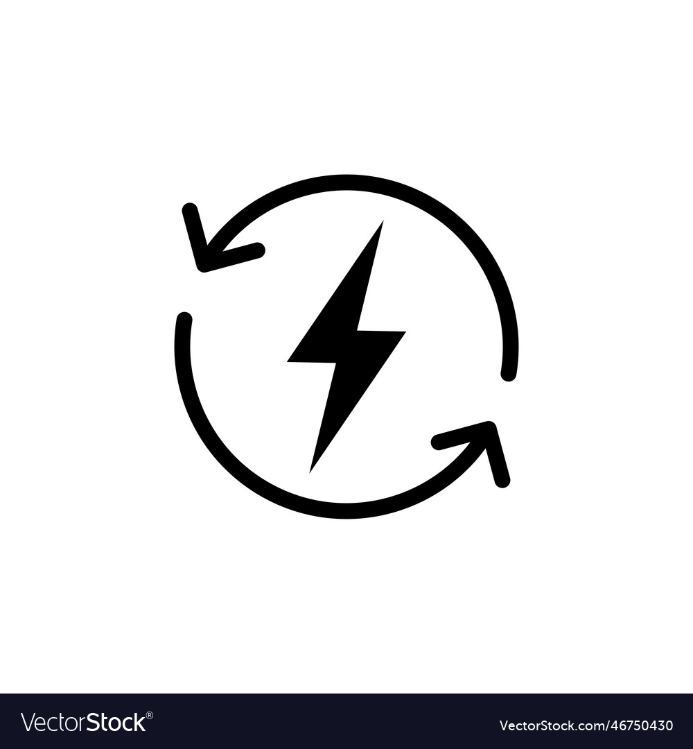 Power icon switch icon electric Royalty Free Vector Image