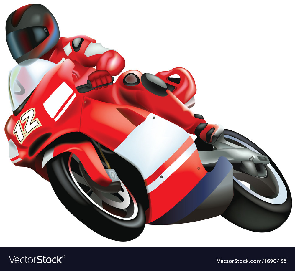 Motorcycle Royalty Free Vector Image - VectorStock