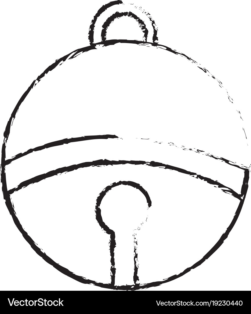 Bell sphere design Royalty Free Vector Image - VectorStock