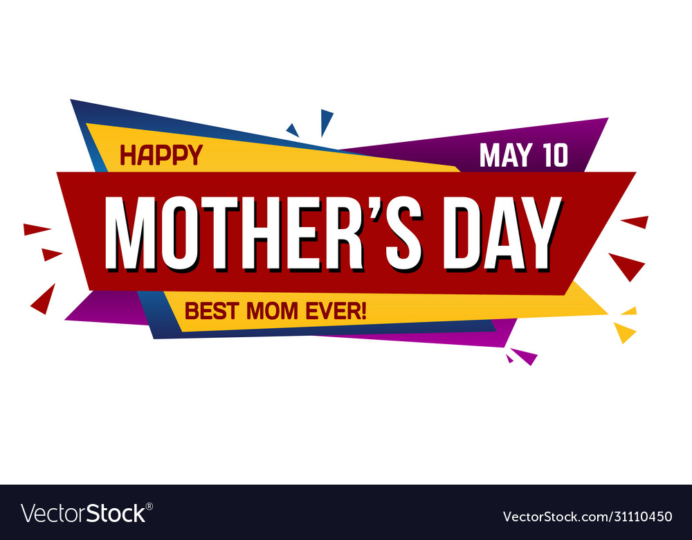 Happy mothers 2024 day banner