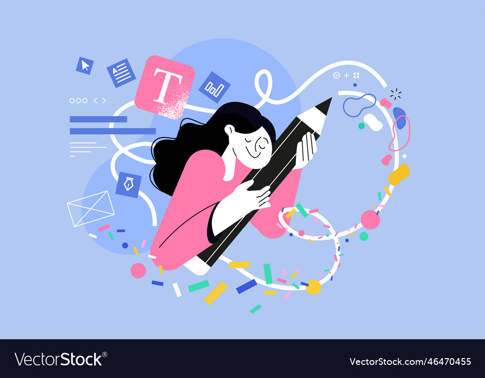 Creative concept Royalty Free Vector Image - VectorStock