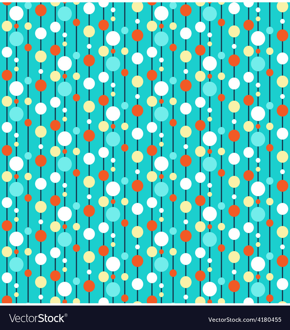 Seamless bright fun abstract vertical pattern