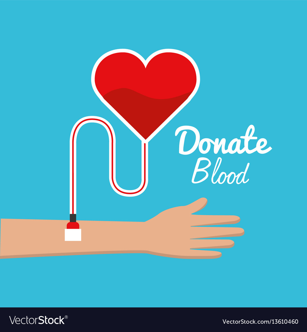 Blood donation days icon Royalty Free Vector Image