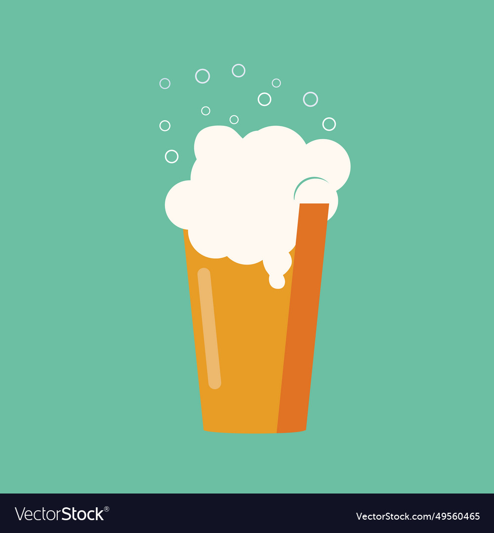 beer-cup-symbol-free-space-for-text-royalty-free-vector