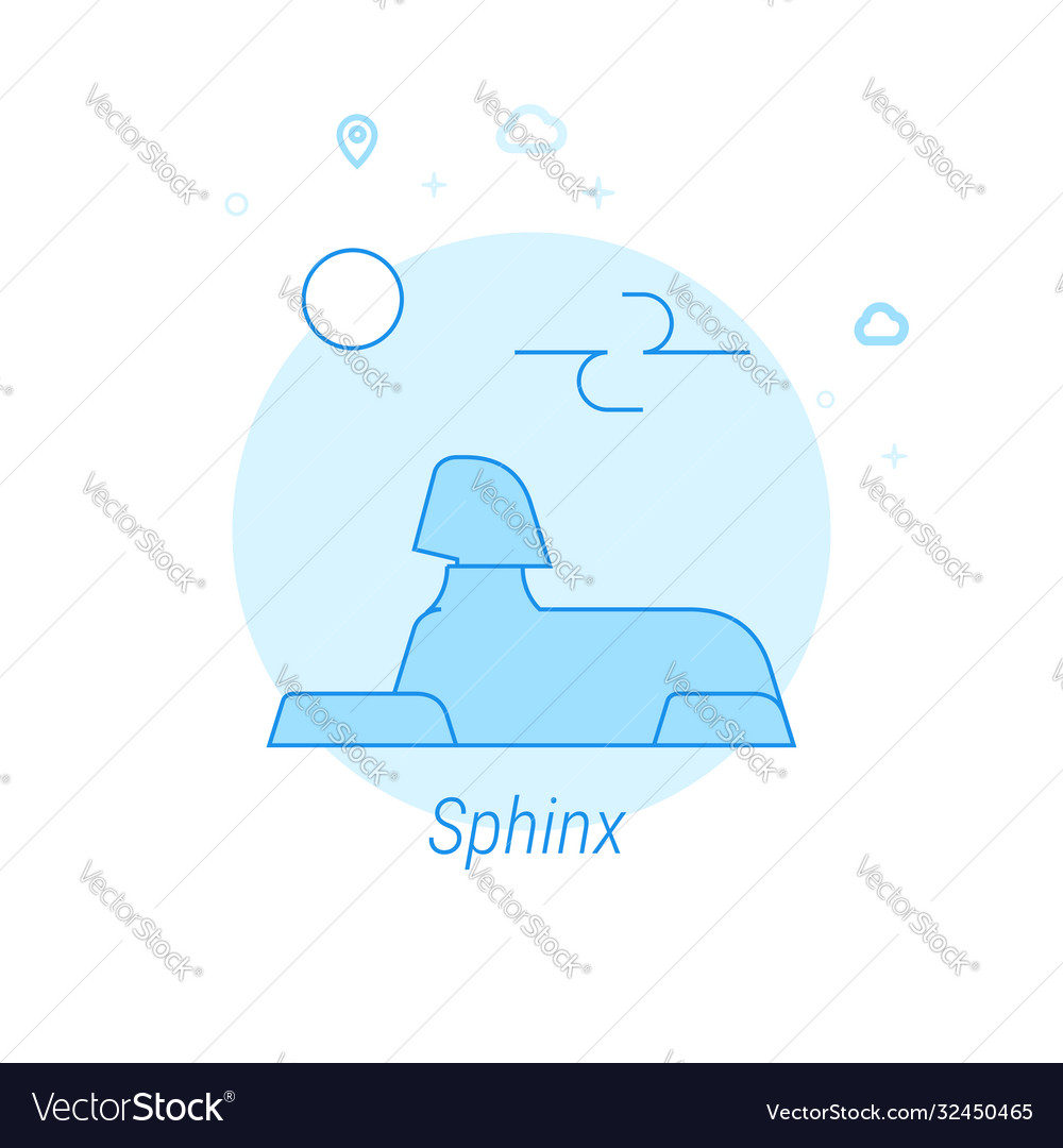 Sphinx Special Flat icon