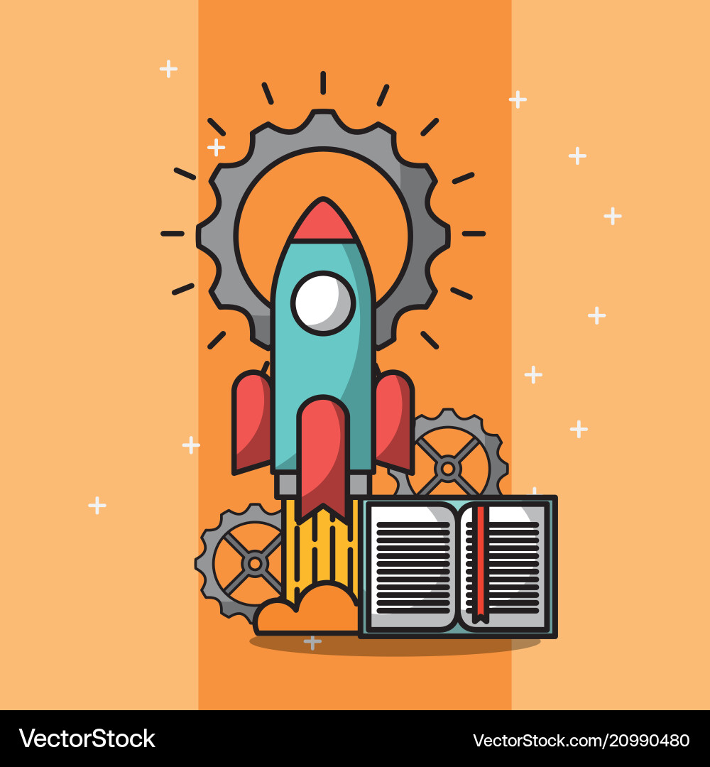 Creative process concept Royalty Free Vector Image