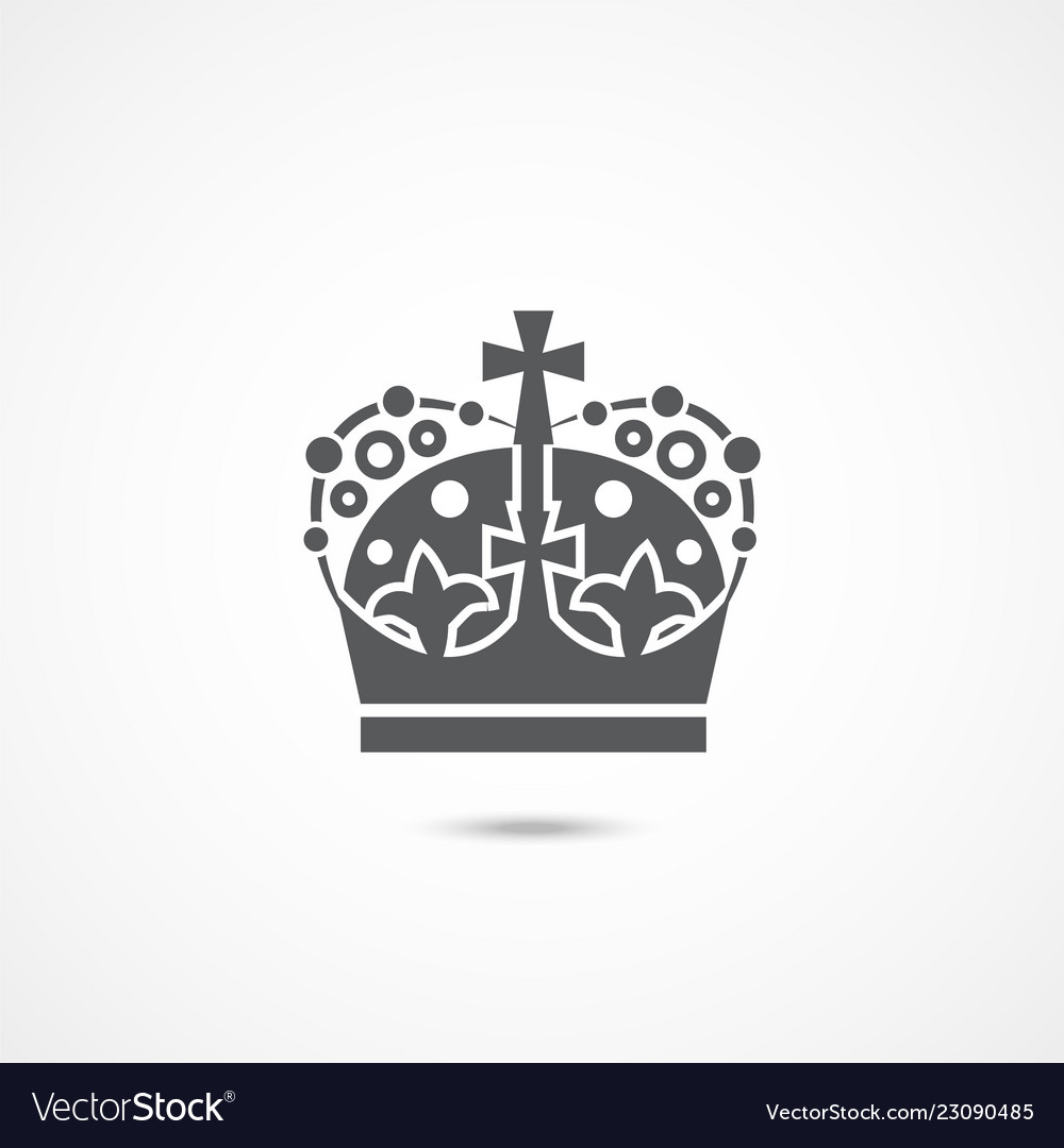 Crown icon vector image Crown icon