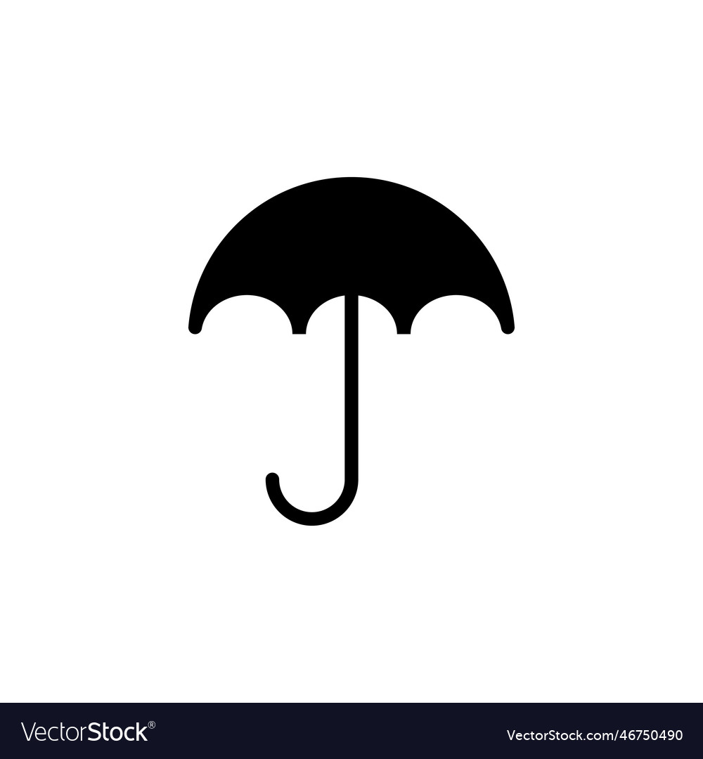 Umbrella icon umbrella sign icon Royalty Free Vector Image