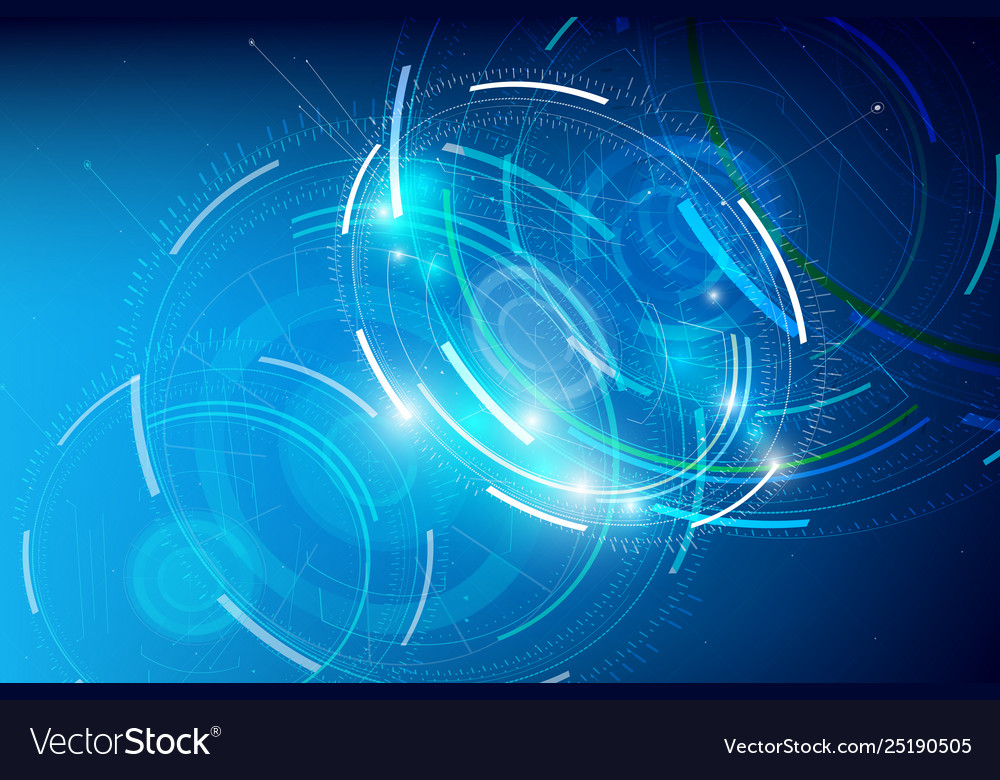 Abstract hud technology background 010 Royalty Free Vector Abstract hud technology background 010 Royalty Free Vector