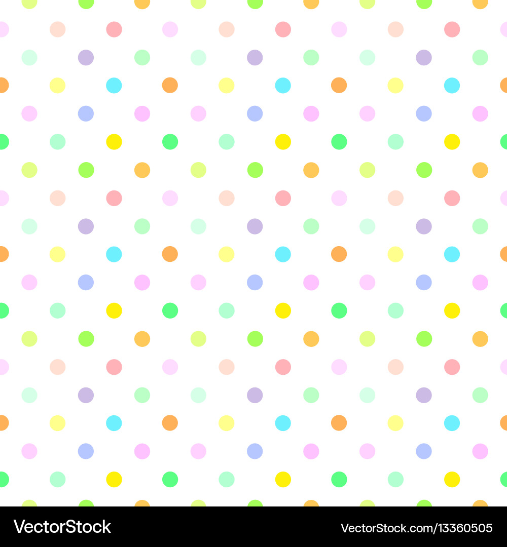 Abstract seamless pattern with dots Royalty Free Vector