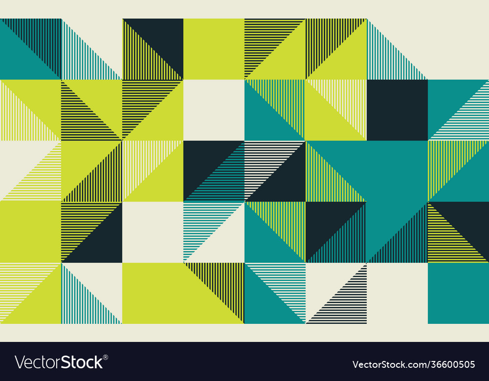 Angular pattern design abstract background Vector Image