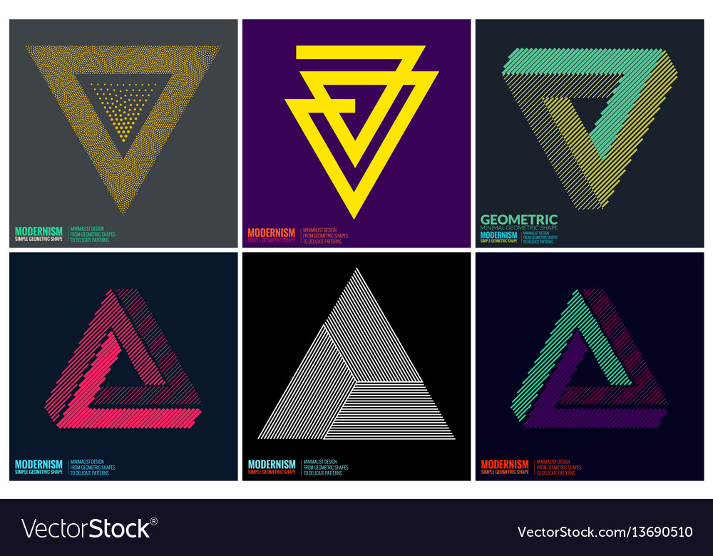 Modern shape. Vector simple Geometric elements. Visual Identity Design – clean and simple Geometry (MULTISUB).