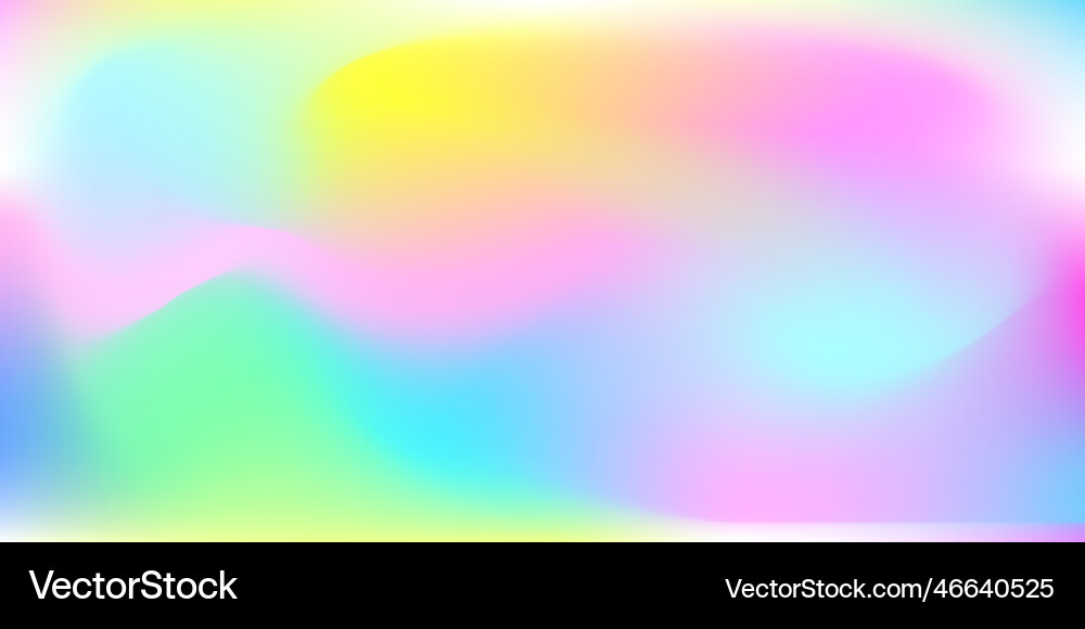 Abstract blurred gradient mesh background Vector Image
