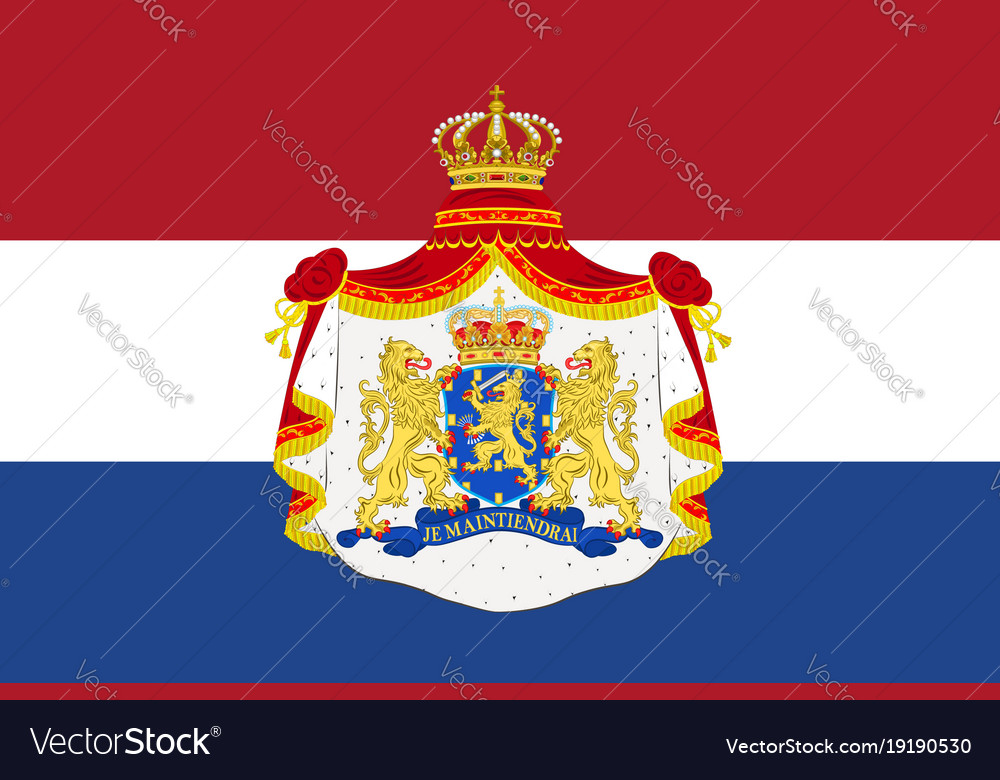 Flag of netherlands Royalty Free Vector Image - VectorStock