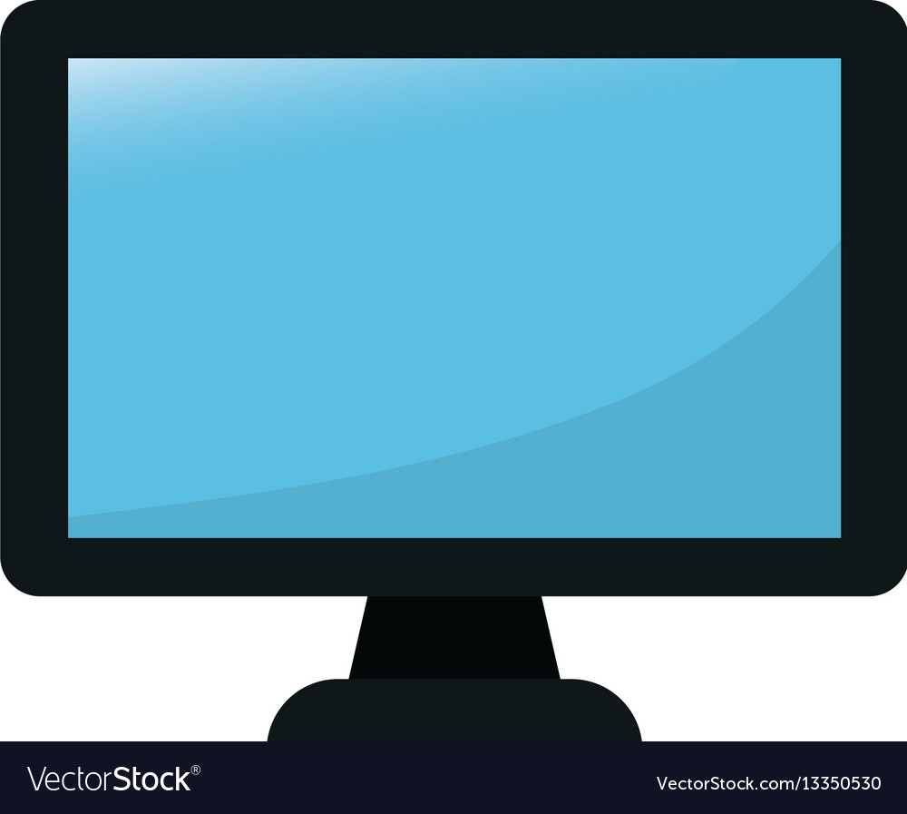 Modern Smart Tv Royalty Free Vector Image - Vectorstock