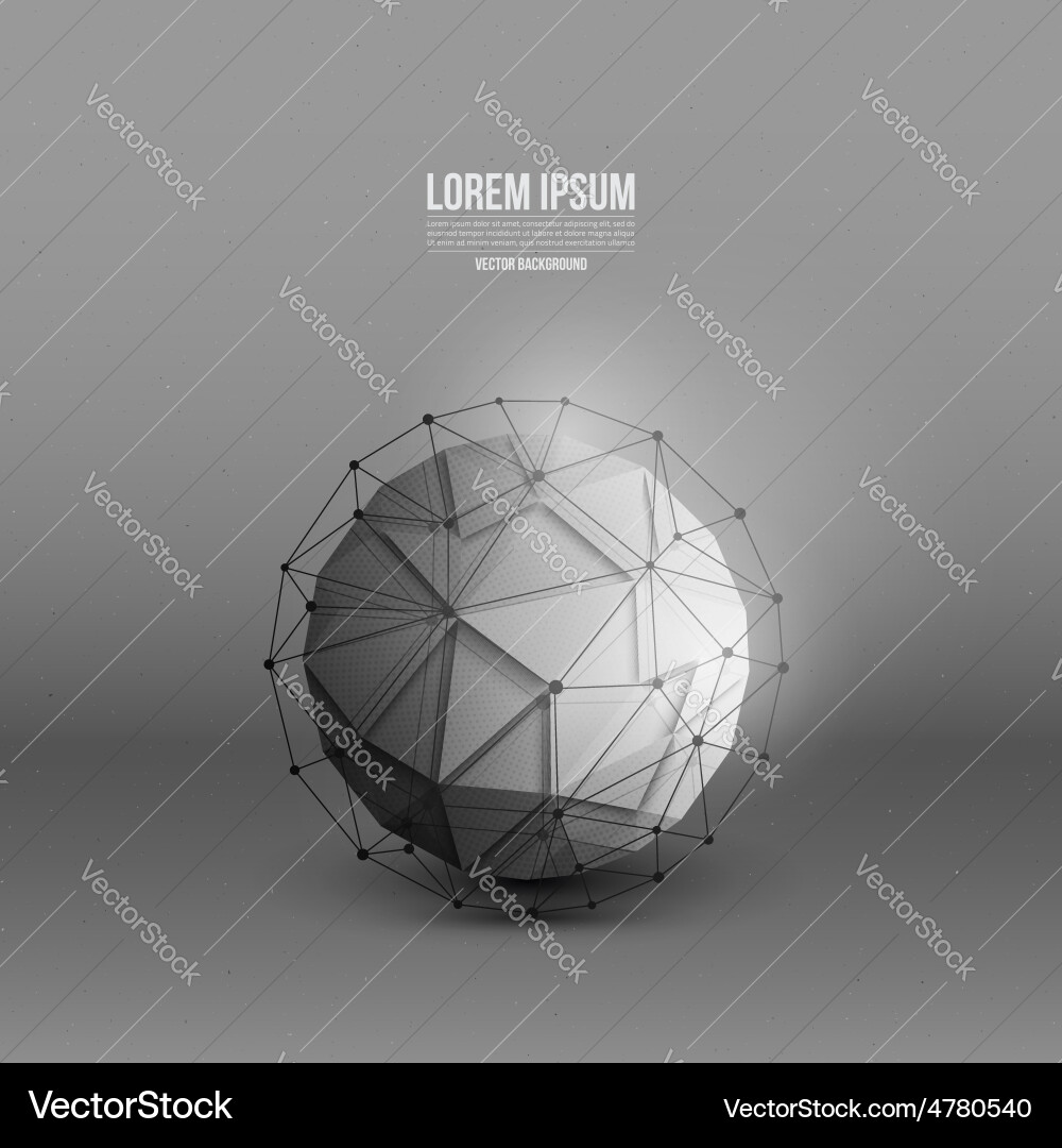3d technology background Royalty Free Vector Image