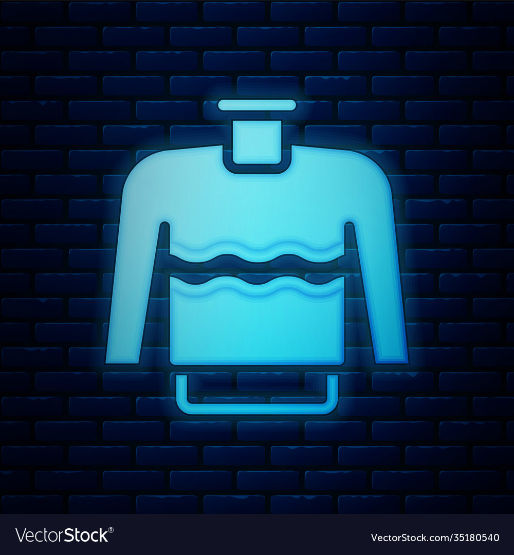 glowing sweater