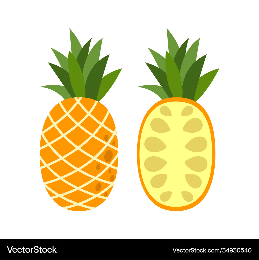 Pineapple Royalty Free Vector Image - VectorStock