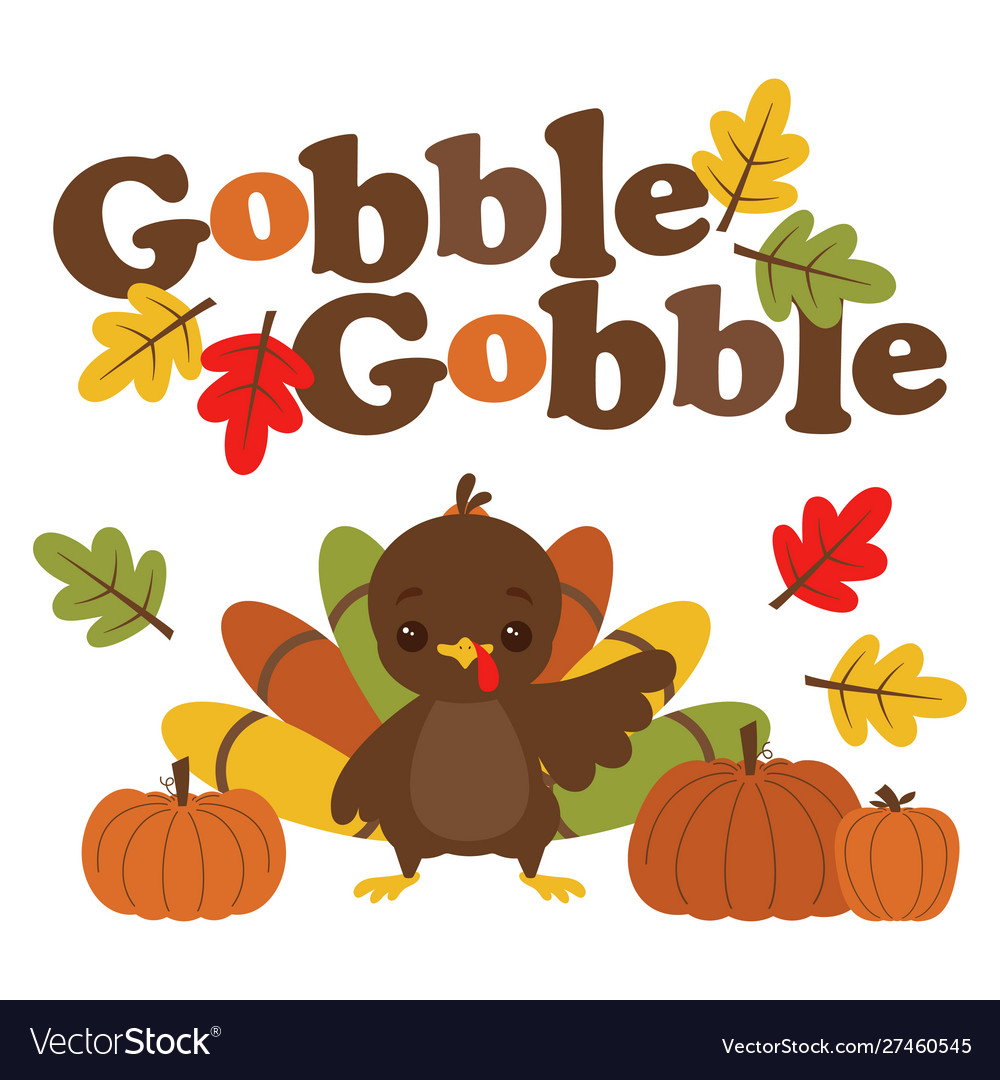 turkey gobbler clipart