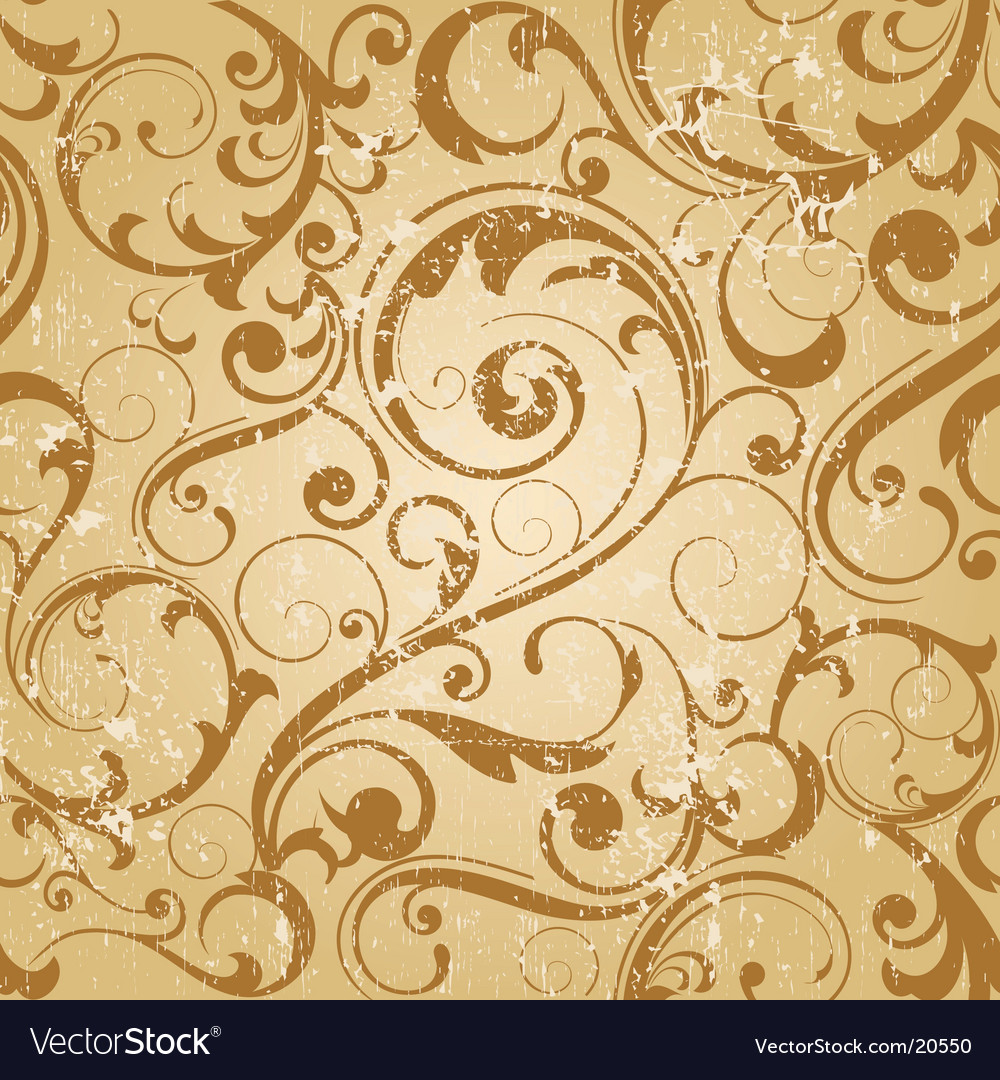 Grunge antique wallpaper tile
