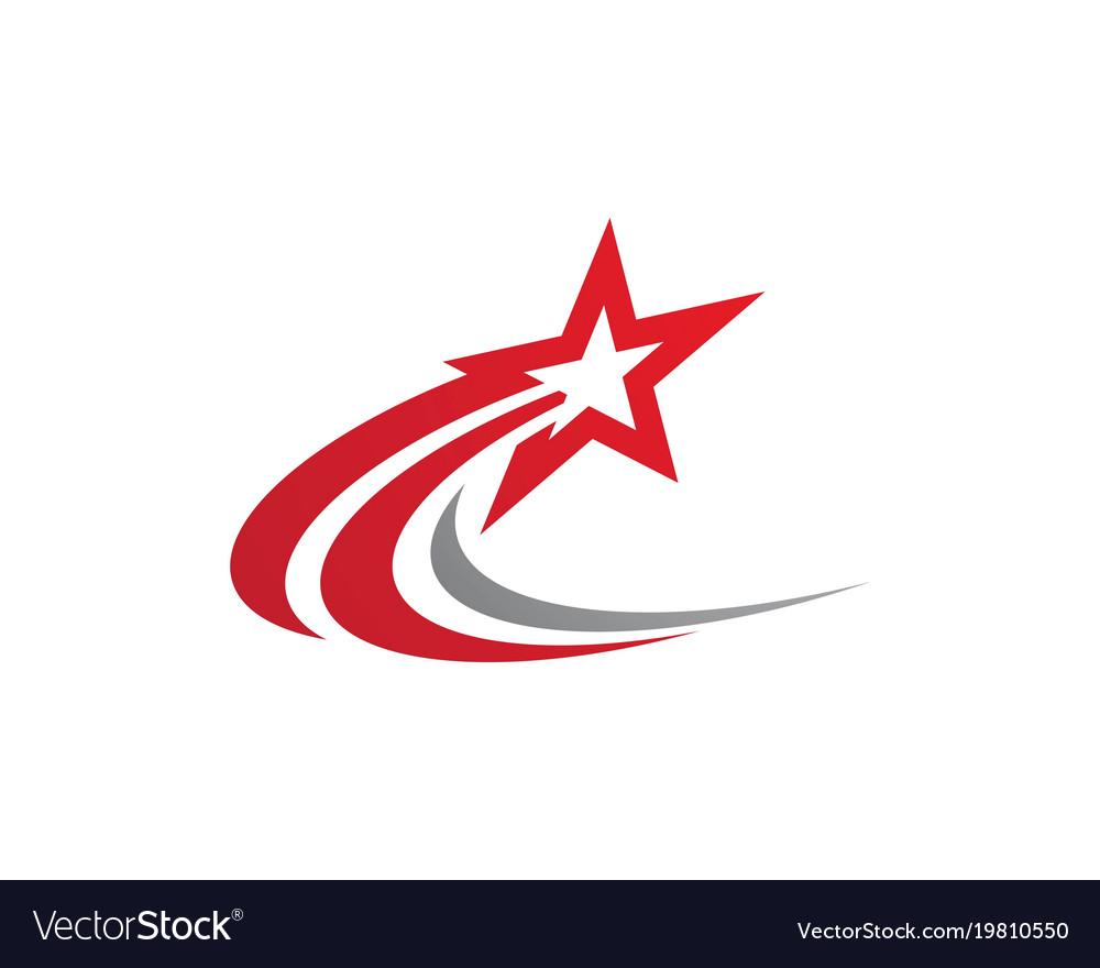 Star logo template Royalty Free Vector Image - VectorStock