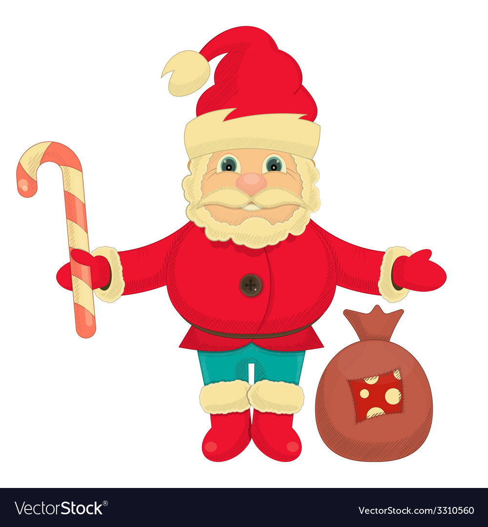 Santa claus Royalty Free Vector Image - VectorStock