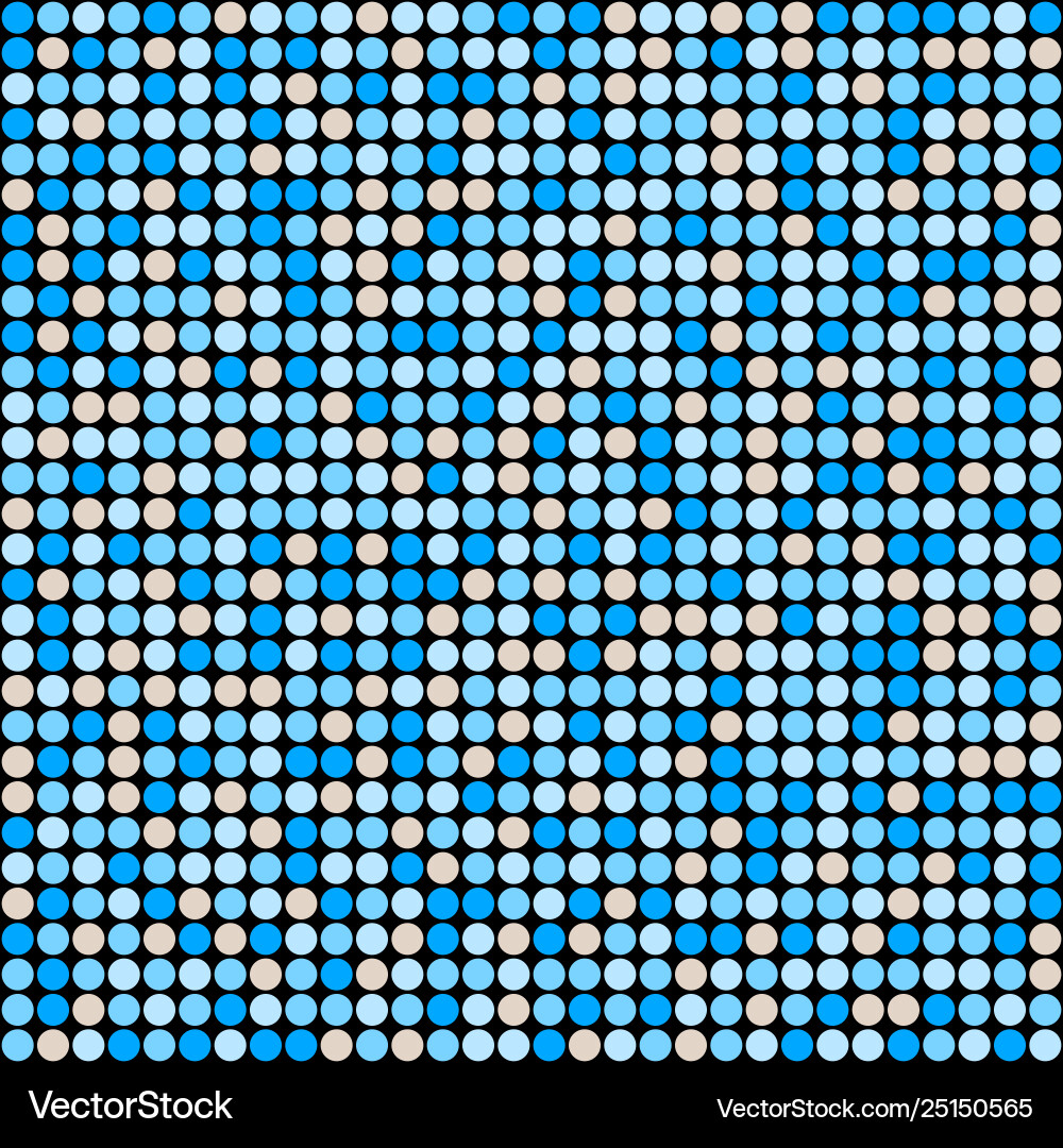 Seamless pattern circles Royalty Free Vector Image