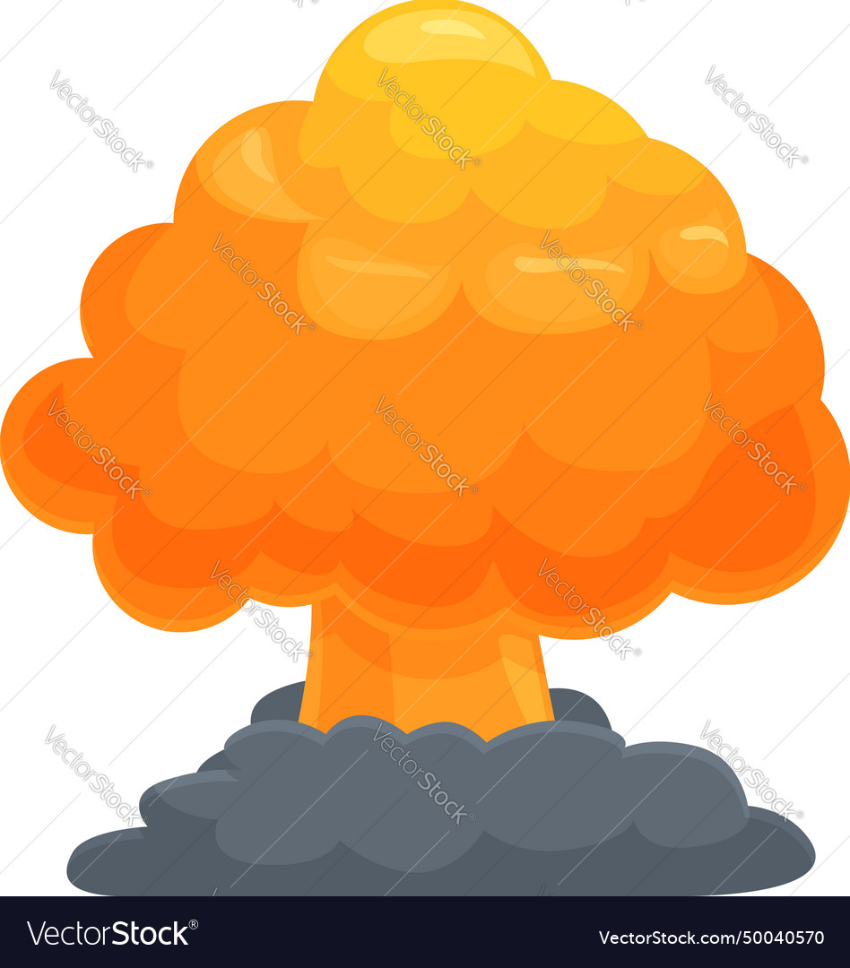 Explosive bomb icon cartoon device power Vector Image