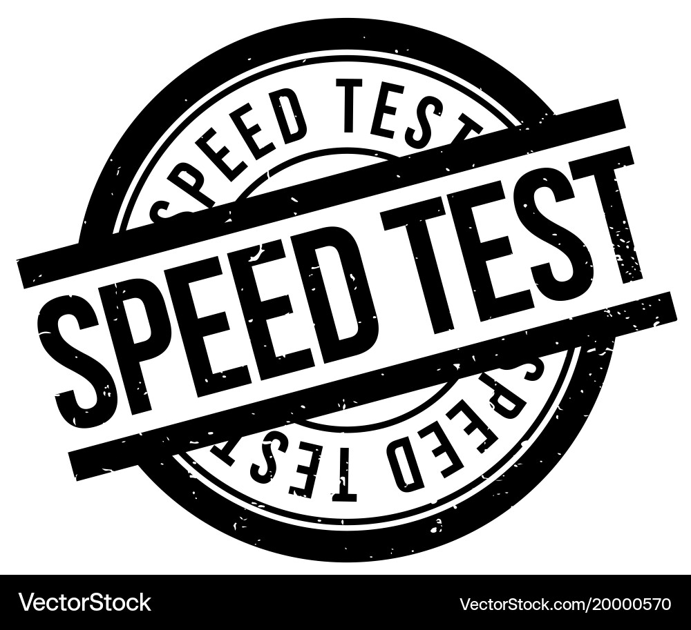 Code Speed Stamp Speed test rubber stamp Royalty Free Vector Image