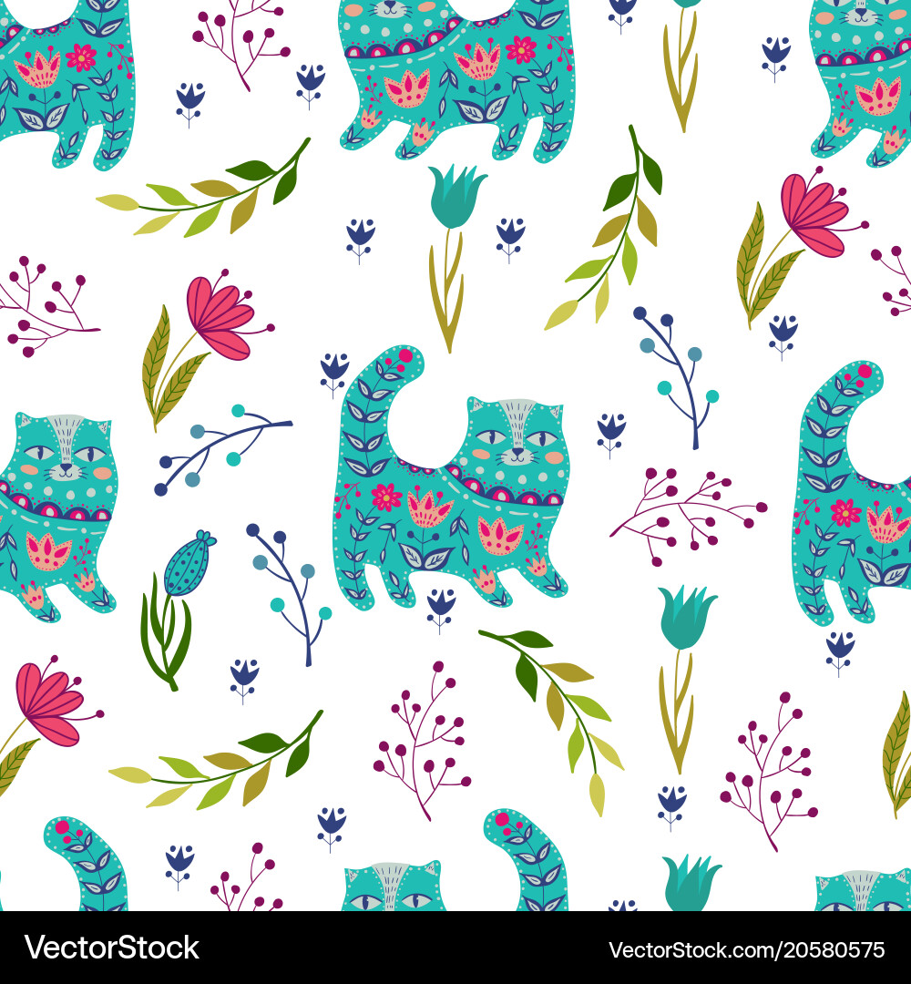 Seamless pattern colorful Royalty Free Vector Image