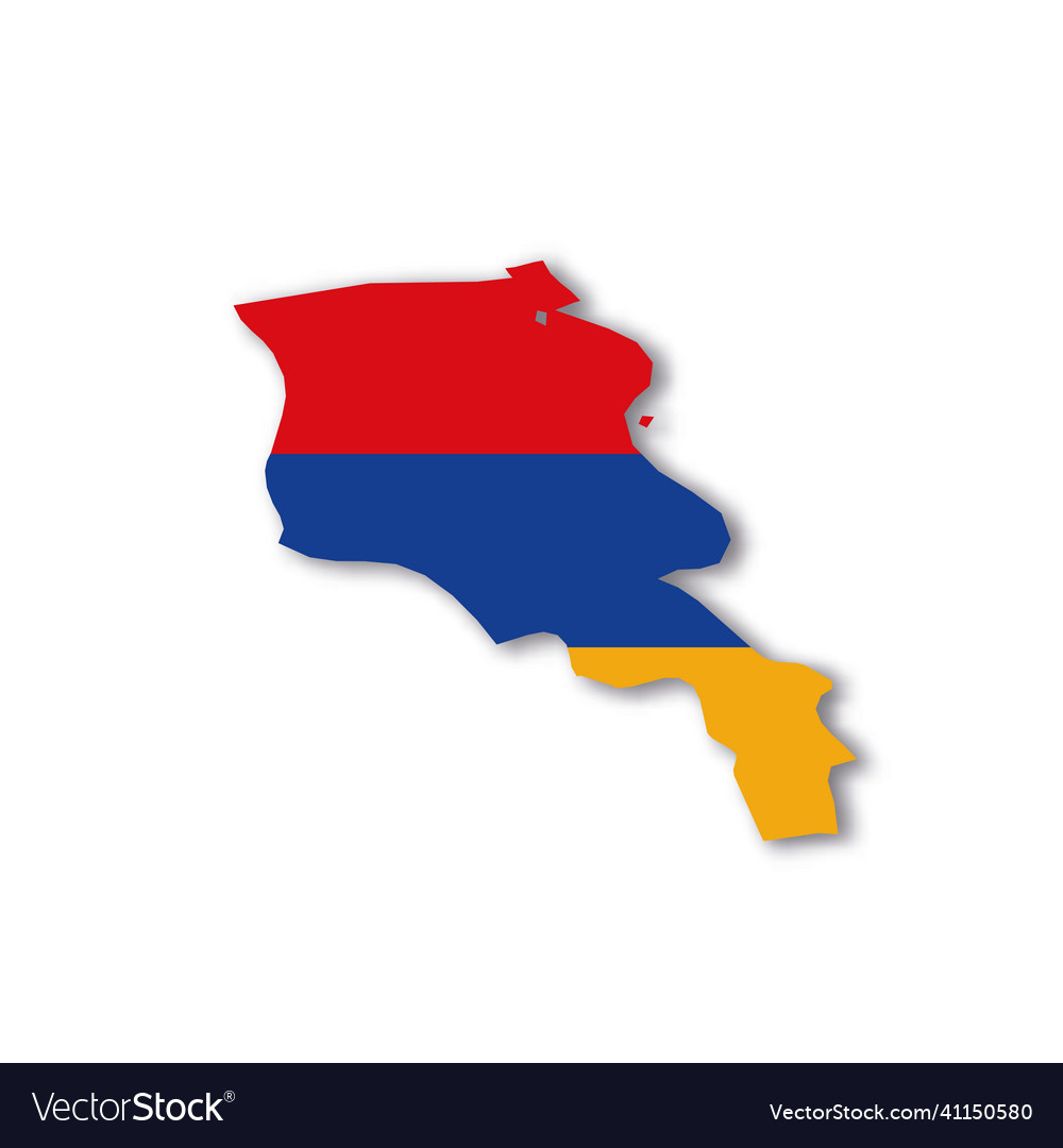 Armenia Vector Map Vector Illustration With National Flag High-Res Vector  Graphic - Getty Images