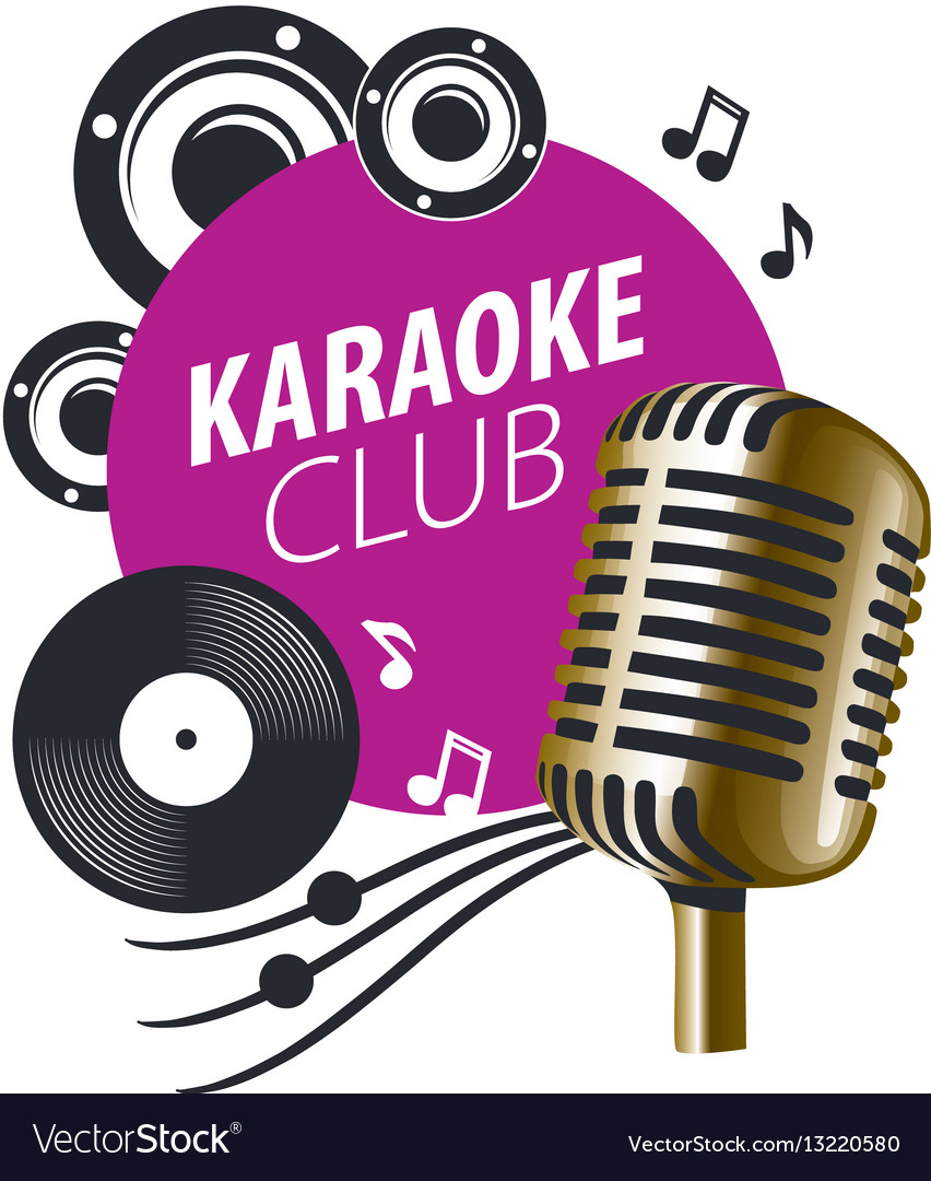 Logo karaoke Royalty Free Vector Image - VectorStock