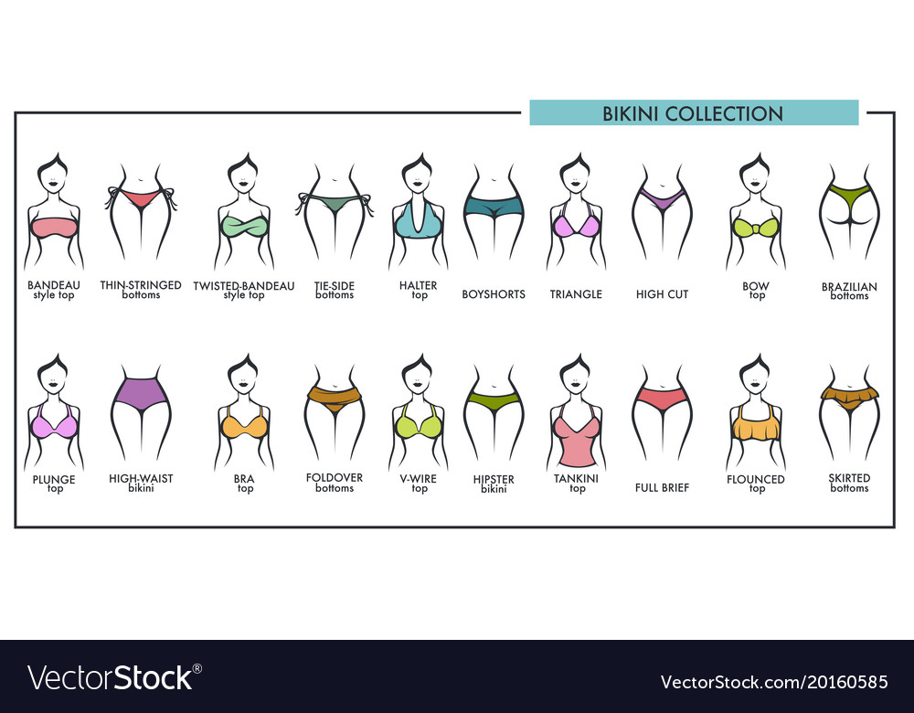 woman-bikini-types-collection-icons-royalty-free-vector