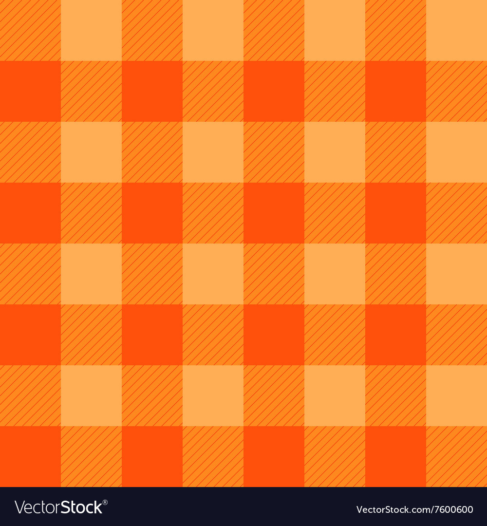 Orange chessboard background