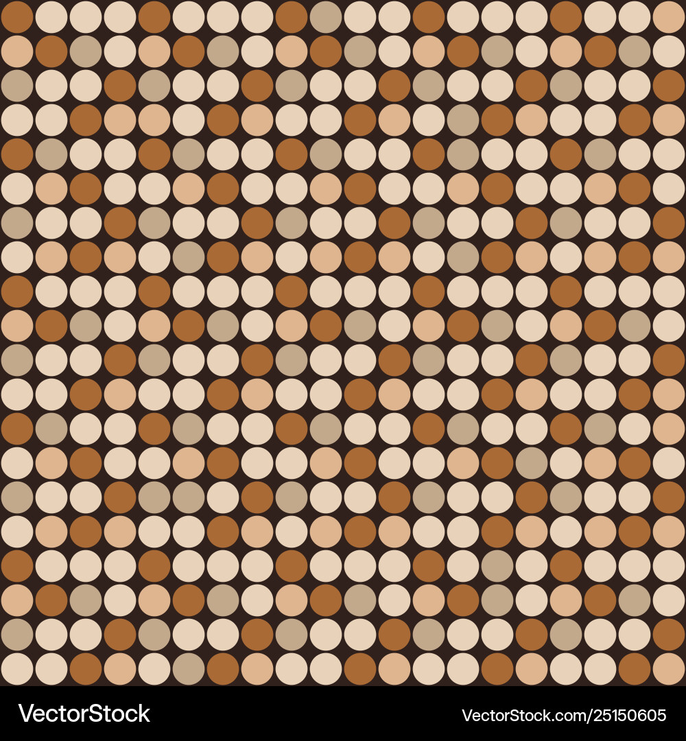 Seamless pattern circles Royalty Free Vector Image