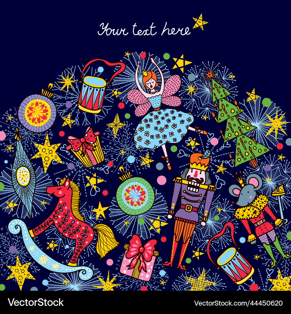 Nutcracker Royalty Free Vector Image Vectorstock